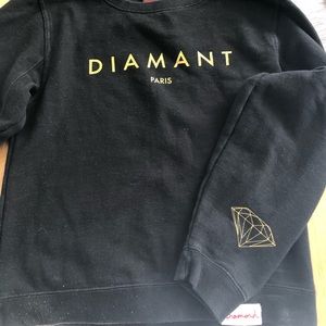 Crew neck diamond sweatshirt
